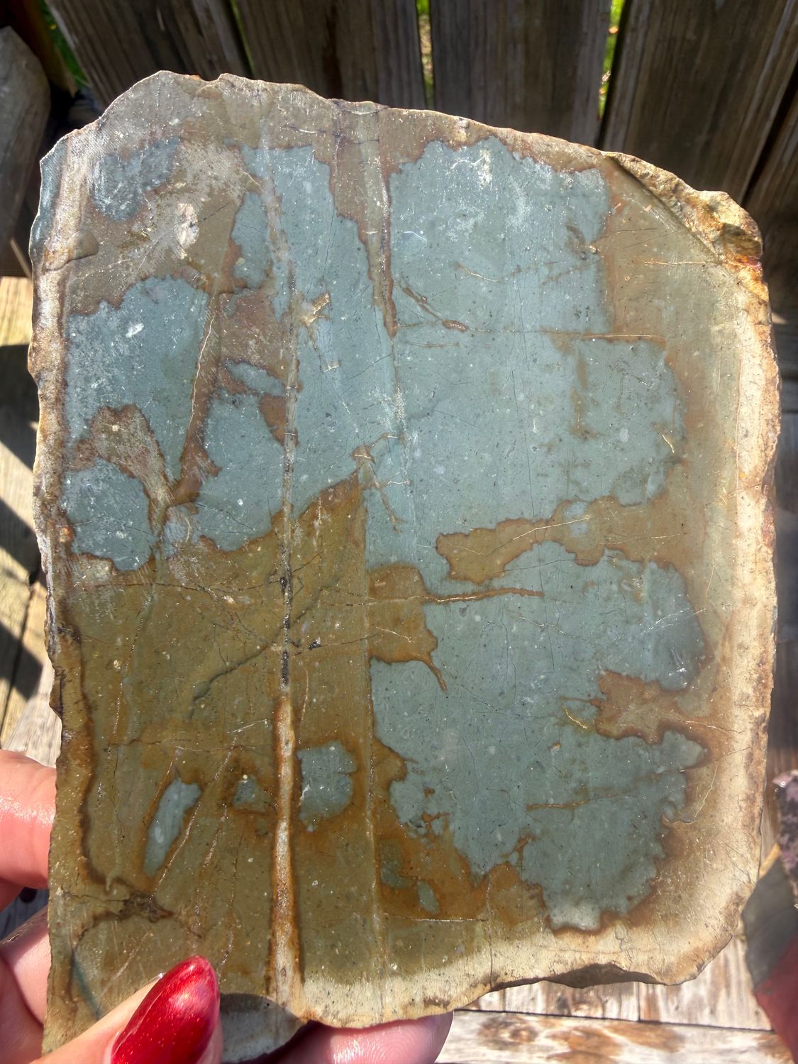 Green Jasper Slab