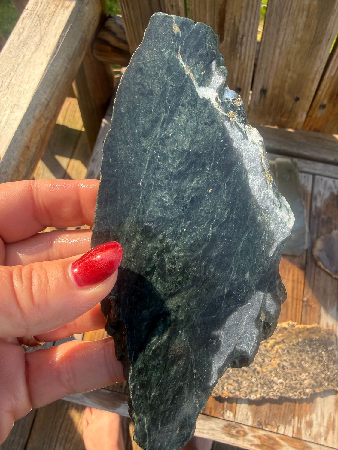Serpentine Slab