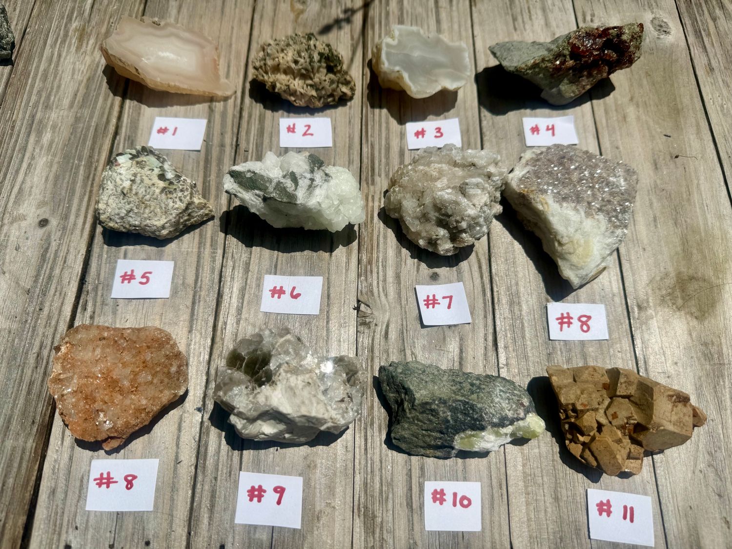 Small Crystals and Minerals