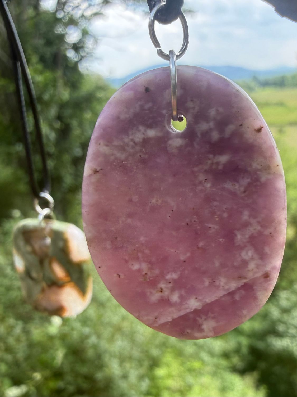 Lepidolite Pendant
