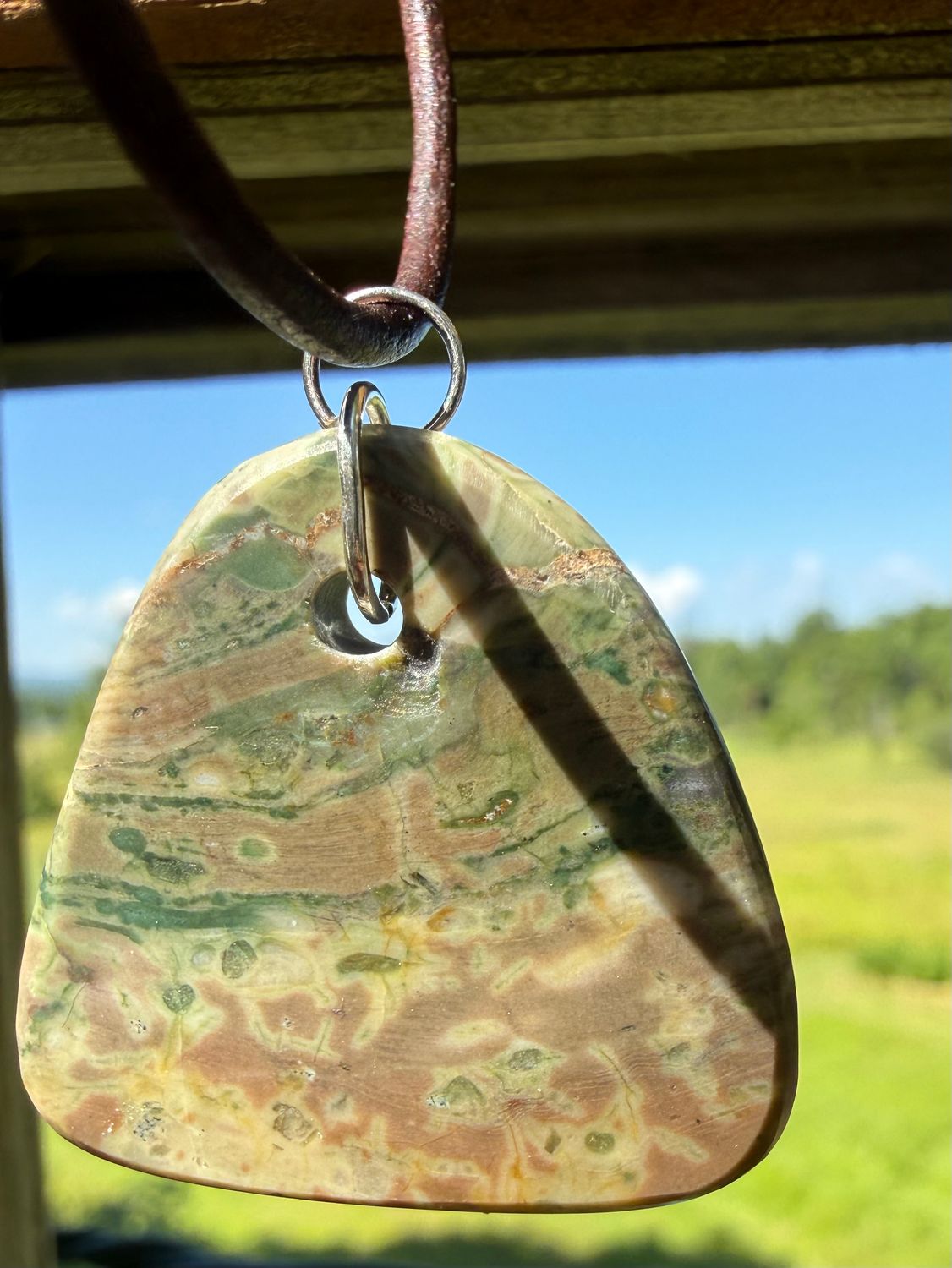 Rainforest Jasper Pendant