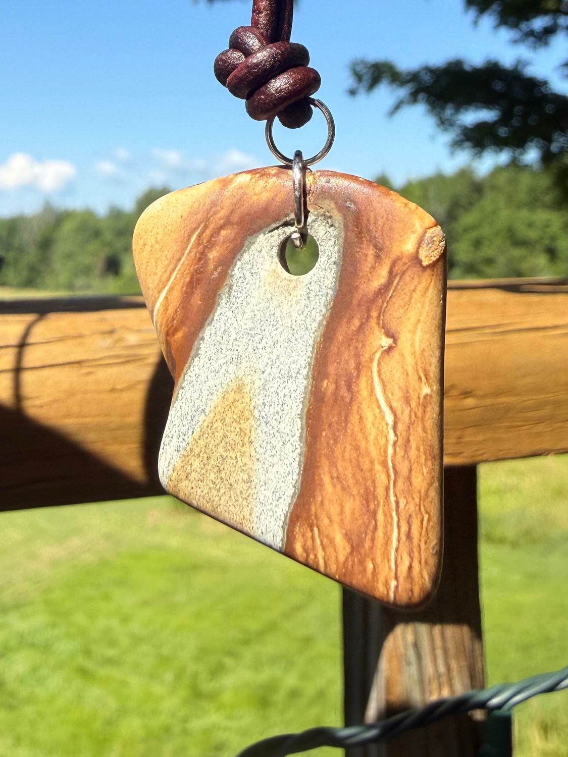 Picture Jasper Pendant