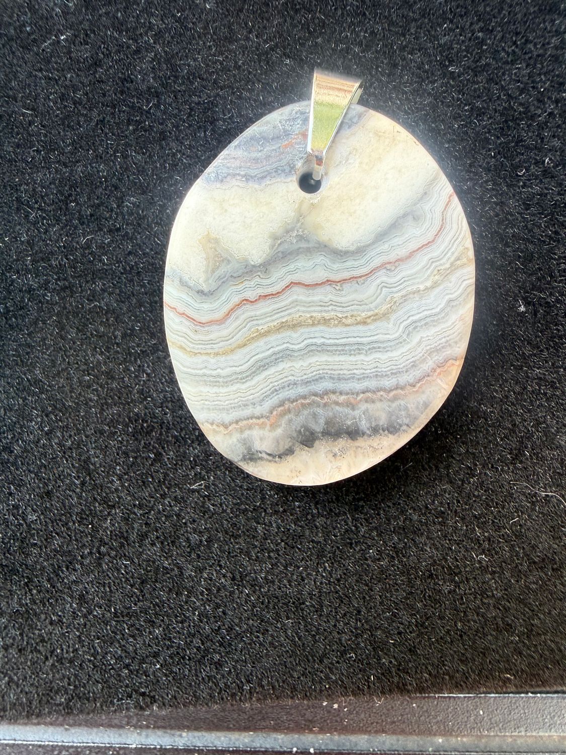 Zebra Quartz Pendant
