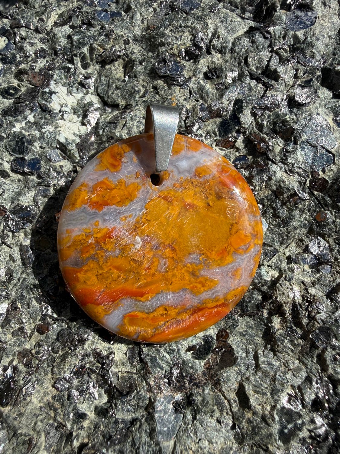 Moss Agate Pendant