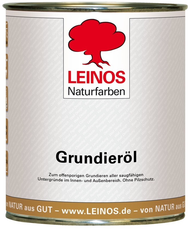 Leinos Grundieröl für Innen und Aussen 0,75 l