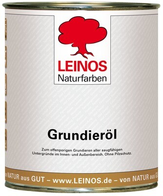 Leinos Grundieröl für Innen und Aussen 0,75 l