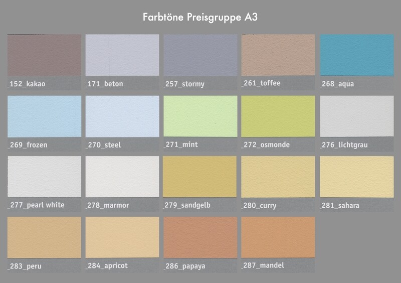 VOLVOX Espressivo Lehmfarbe Preisgruppe A3