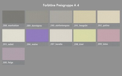 VOLVOX Espressivo Lehmfarbe Preisgruppe A4
