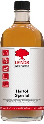 Leinos Hartöl spezial 245 
für innen, farblos 0,25 l