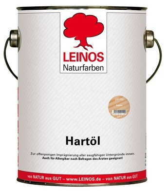 Leinos Hartöl 240
für innen, farblos 2,5 l