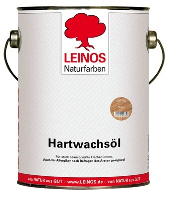 Leinos Hartwachsöl 290
für innen, farblos 2,5 l