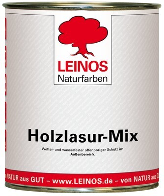 Leinos Holzlasur-Mix 262
für außen, 0,75 l  
Rötliche Farbtöne