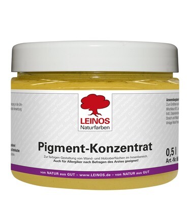 Leinos Pigment-Konzentrat, 668.307 Oxid-Gelb