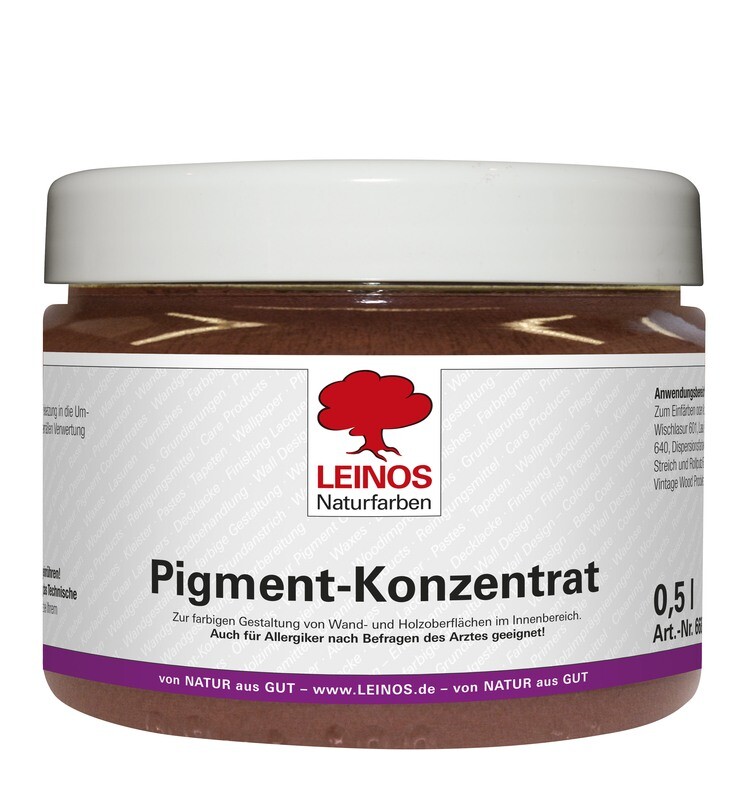 Leinos Pigment-Konzentrat, 668.306 Eisenoxid Mahagoni