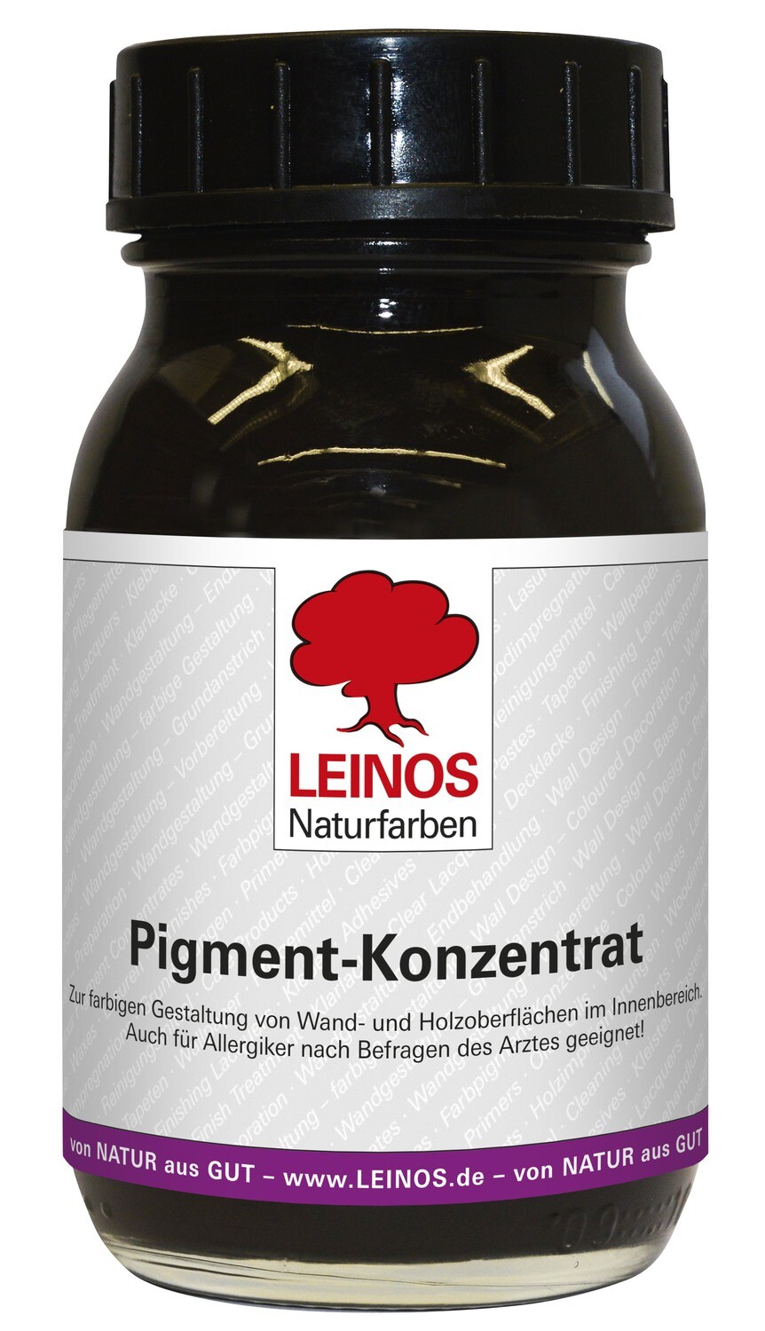 Leinos Pigment-Konzentrat, 668.320 Ebenholz-Schwarz