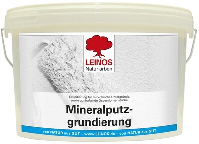 Leinos Mineralputzgrundierung für innen, 2,5 l