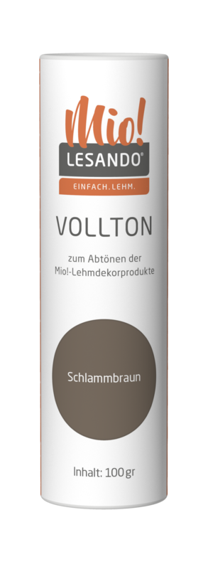 Mio! Vollton 100 g Schlammbraun