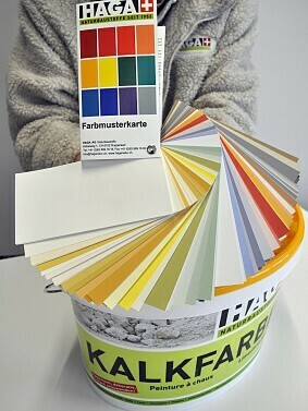 HAGA  Kalkfarbe für innen und außen