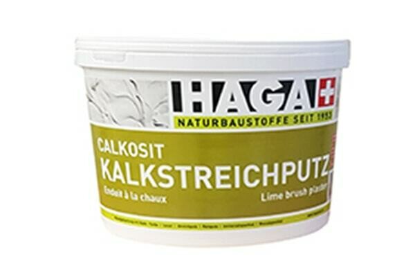 HAGA Calkosit® Kalkstreichputz
Konsequent ökologischer, natürlicher Streichputz mit hoher Diffusionsfähigkeit