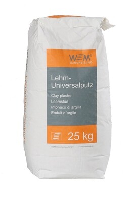 WEM® Lehm-Universalputz - 25 kg Sack
