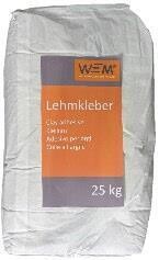 WEM® Lehmkleber 25 kg Sack