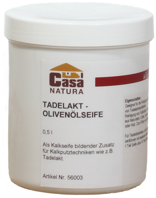 Tadelakt-Olivenölseife 0,5 l
