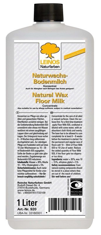 Leinos Bodenmilch 1,0 l