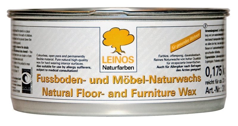 Leinos Fußboden- und Möbelwachs 350 g