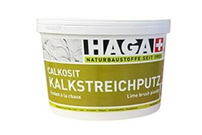 HAGA Calkosit® Kalkstreichputz Konsequent ökologischer, natürlicher Streichputz mit hoher Diffusionsfähigkeit