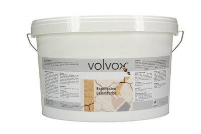VOLVOX Espressivo Lehmfarbe Mont Blanc 10 l