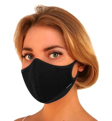 Aria Face Mask Black Non-Replaceable Filter Aria Face Mask Black Non-Replaceable Filter