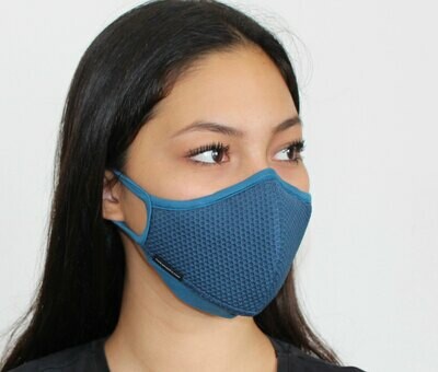 Aria Face Mask Blue Non-Replaceable Filter