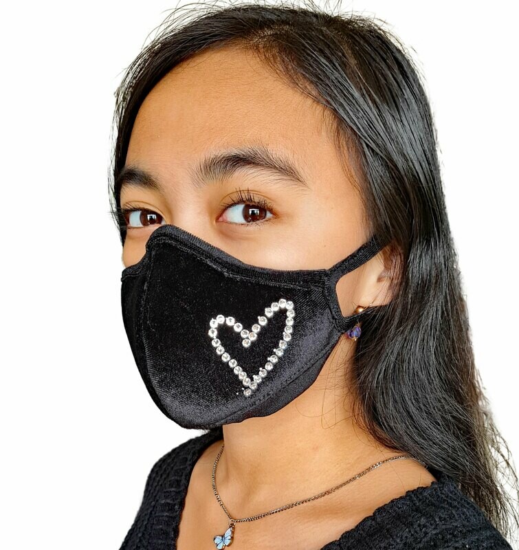 Limited Edition Facemask with Swarovski Crystals Limited Edition Facemask with Swarovski Crystals
