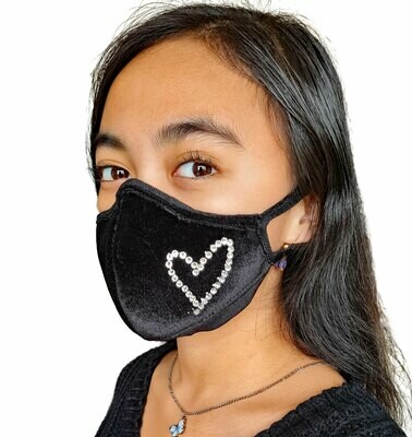 Limited Edition Facemask with Swarovski Crystals Limited Edition Facemask with Swarovski Crystals