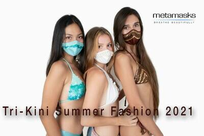 Meet the ‘Trikini,' a Bikini With a Matching Face Mask