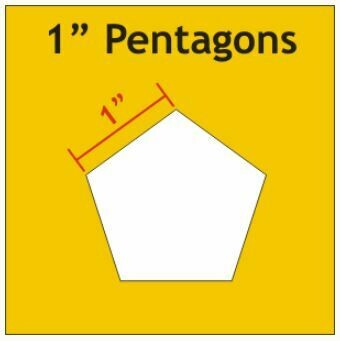 Pentagon 1 inch 72 stk