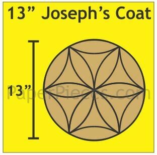 Josephs Coat 13 inch 1 blokk