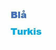 Blå og Turkis