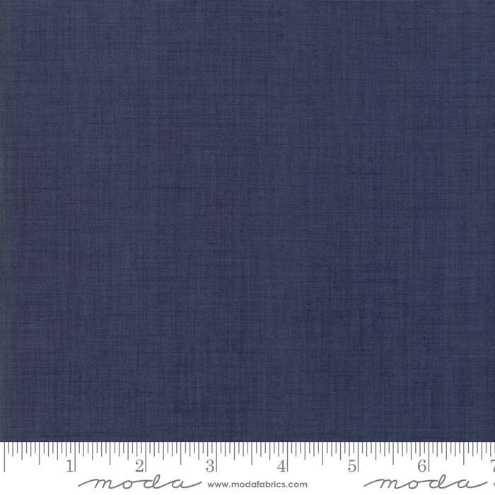 Vive La France Indigo Linen Texture 13529 158