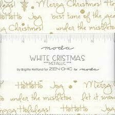 White Christmas Metalic by Zen Chic CP
