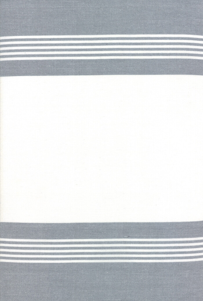 18" Toweling Hvit med grå striper Rocks