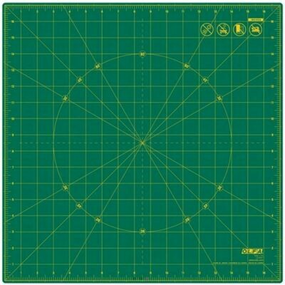 Roterende skjærebrett 17x17 inch