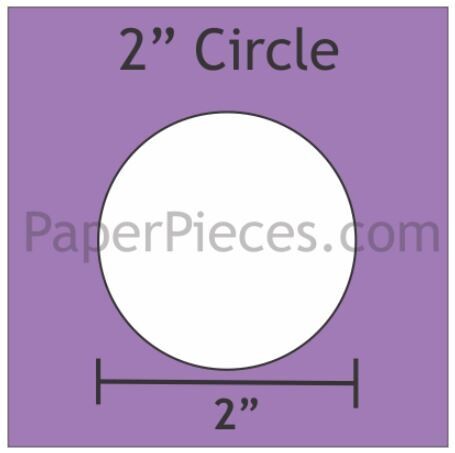 Circle 2 inch 50 stk