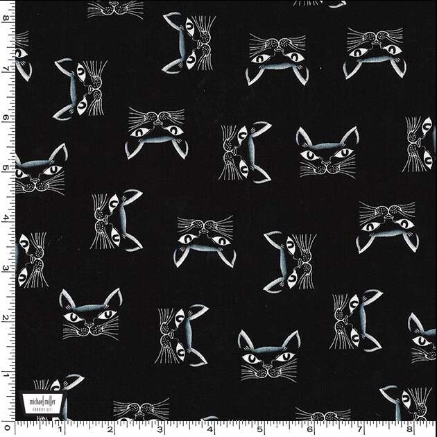 Black &amp; White Cubic Kitties