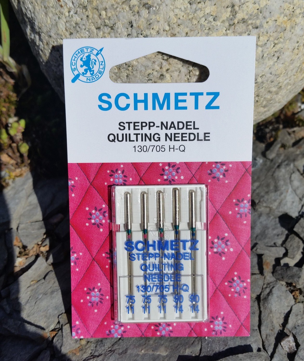Schmetz Quiltenåler symaskin nål 75-90