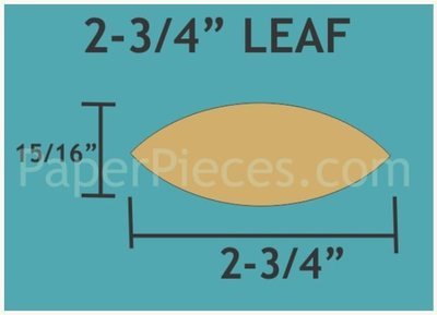 Leaf 70 stk 2 3/4&quot;