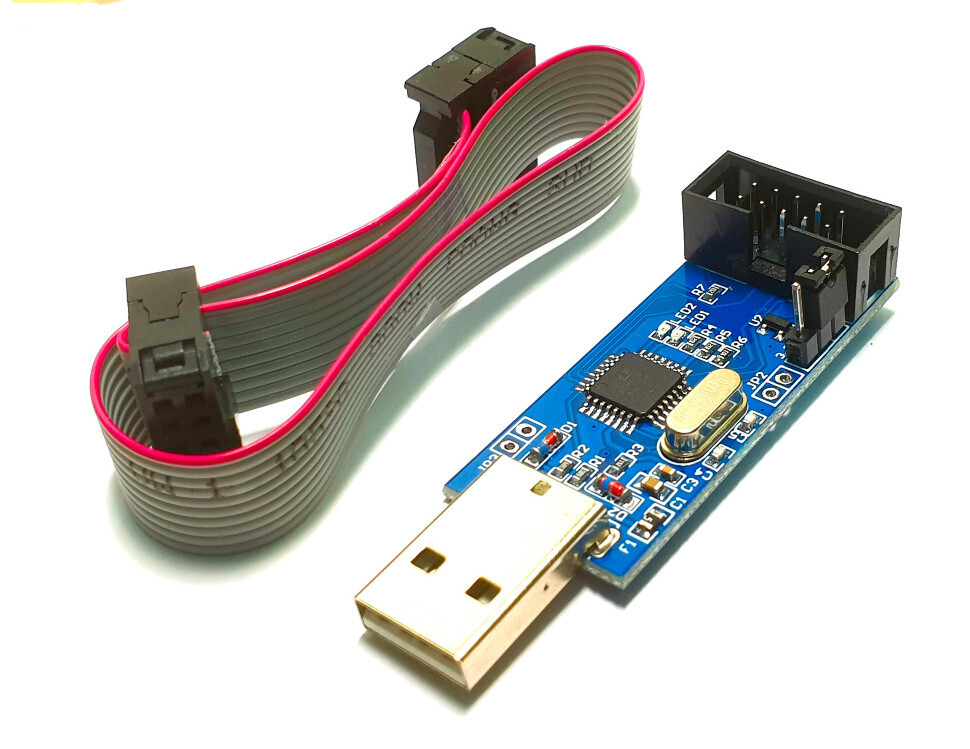 USB asp v2.0 ISP программатор AVR микроконтроллеров