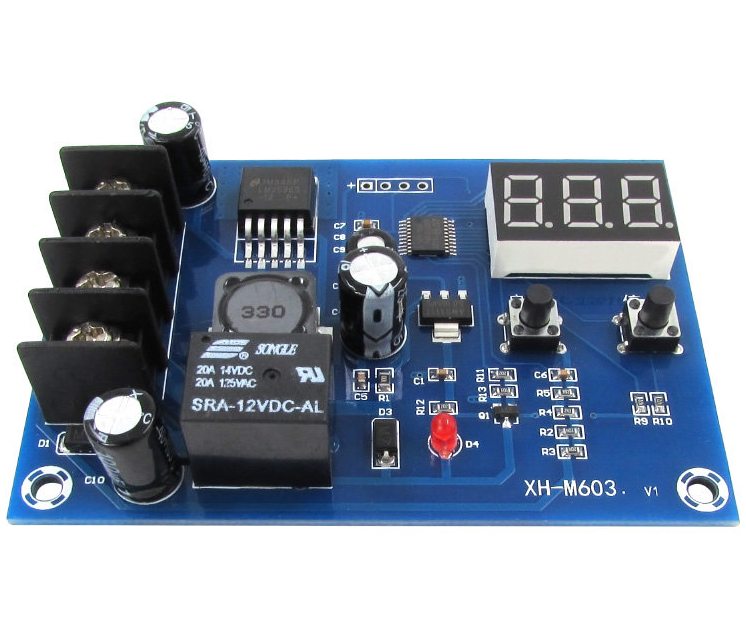 XH-M603 DC 12-24V контроллер заряда свинцово-кислотных аккумуляторов