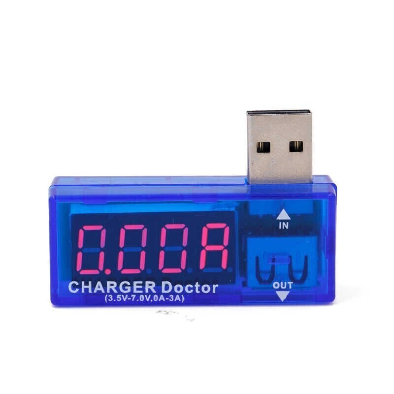 Вольтметр Амперметр USB тестер напряжения