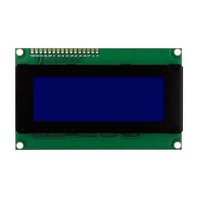 ЖК-дисплей 2004, 20x4, 5 В синий экран